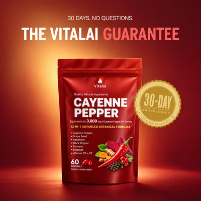 Vitalai Cayenne Softgels