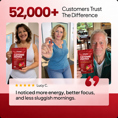 Vitalai Cayenne Softgels