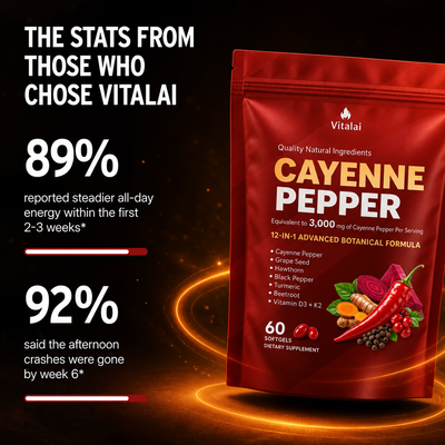 Vitalai Cayenne Softgels