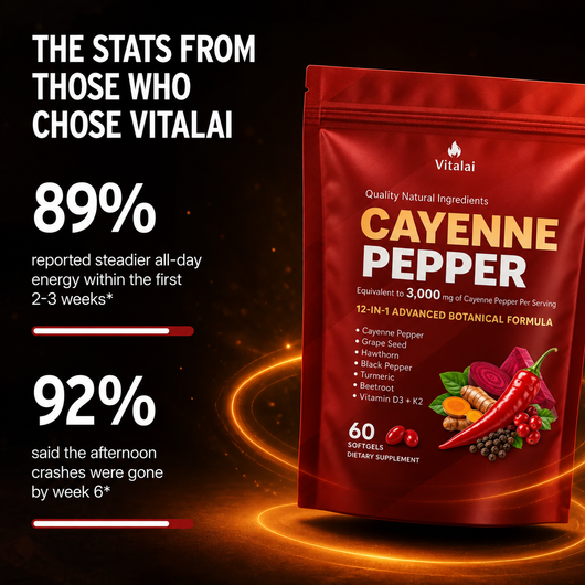Vitalai Cayenne Softgels