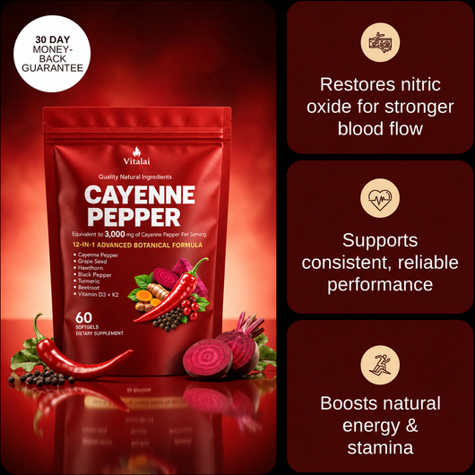 Vitalai Cayenne Softgels 2