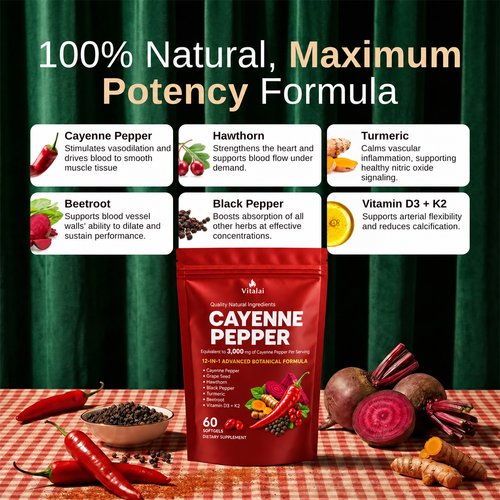 Vitalai Cayenne Softgels 2