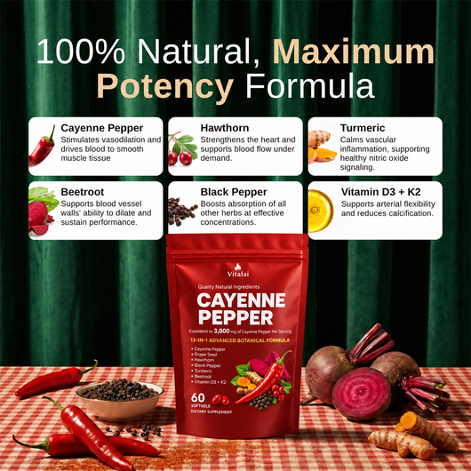Vitalai Cayenne Softgels 2