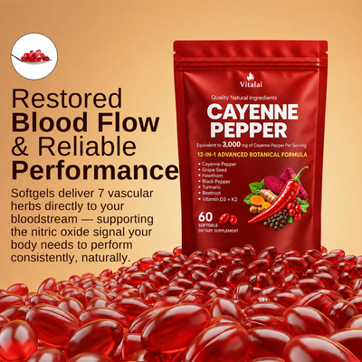 Vitalai Cayenne Softgels 2
